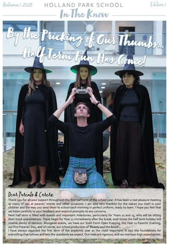 "ITK" Autumn 1 Edition 1 2025-26